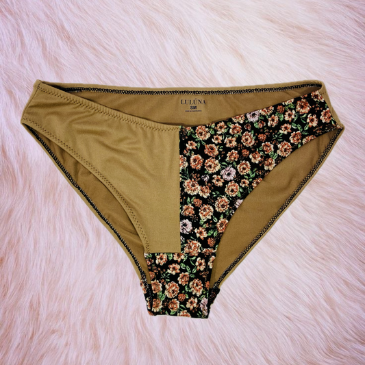 BIKINI DOBLE ESTAMPADO FLORAL/ NUDE